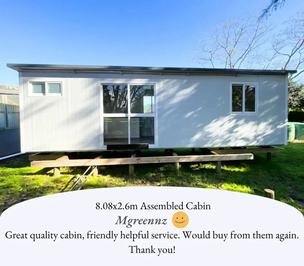 Sunrise Build cabin customer project