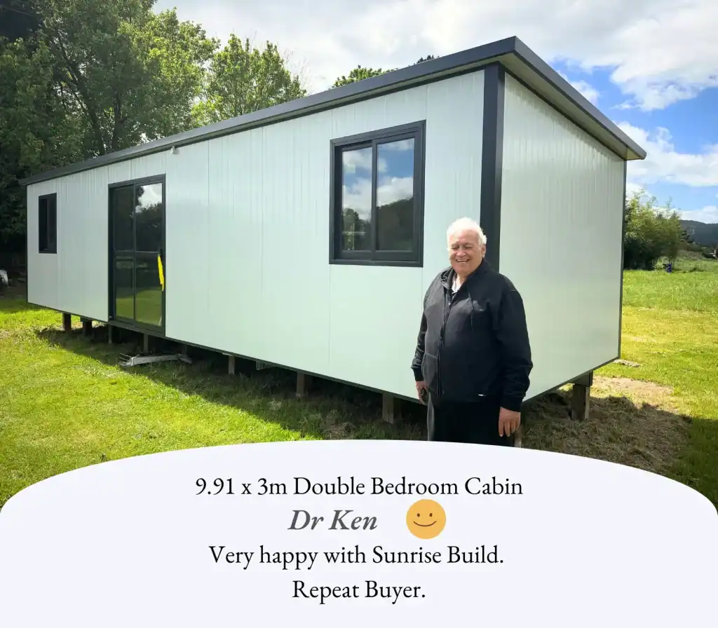 Dr Ken's Sunrise Build cabin